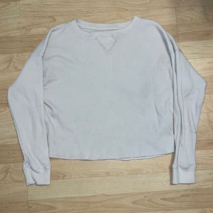 Cosy and thick waffle knit shirt